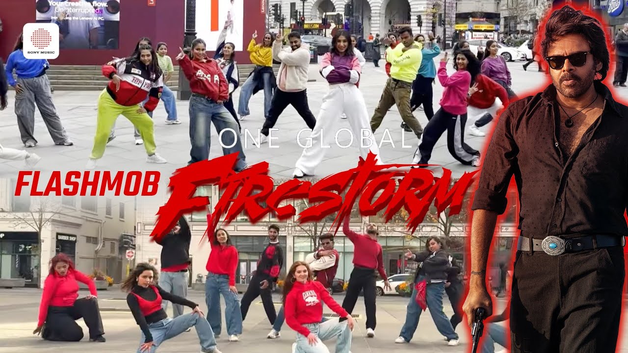 Firestorm Flashmob | They Call Him OG | Pawan Kalyan | Thaman S