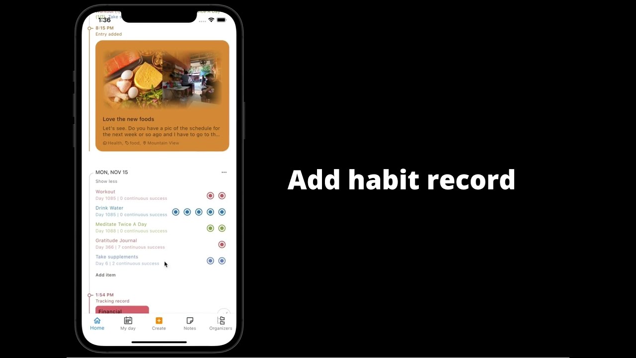 Journal it! - Habit