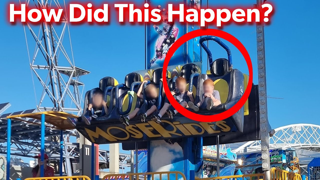 Drop Tower Starts With Restraint Open - Near Miss Analysis