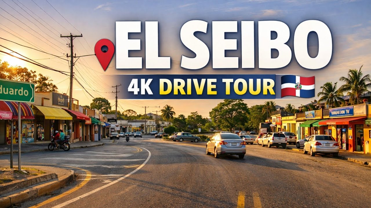 Seibo, Dominican Republic 4K 🇩🇴 | Town Drive + Local Neighborhood Streets (Dashcam)