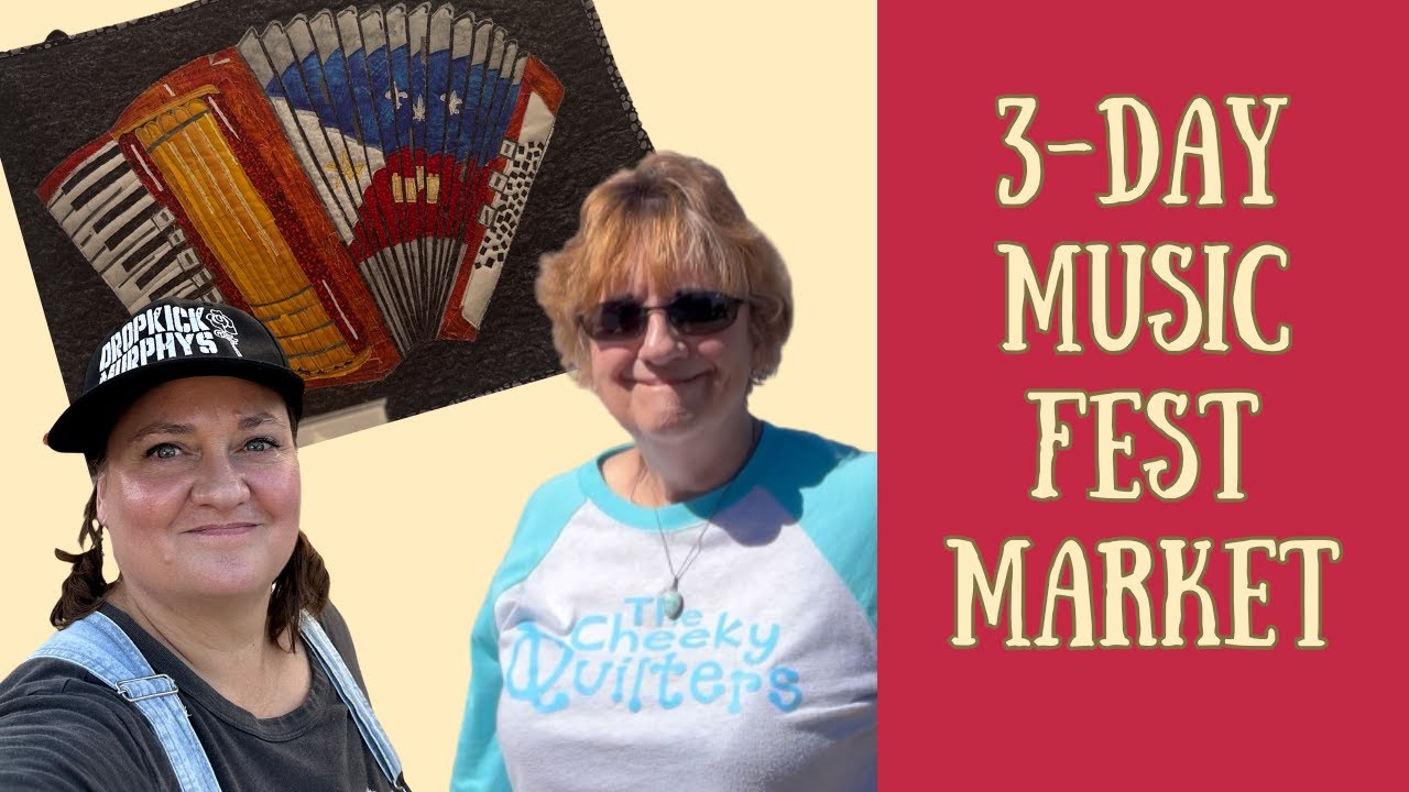 Quilts, Music & Louisiana Heat | Market Recap! #artmarket 