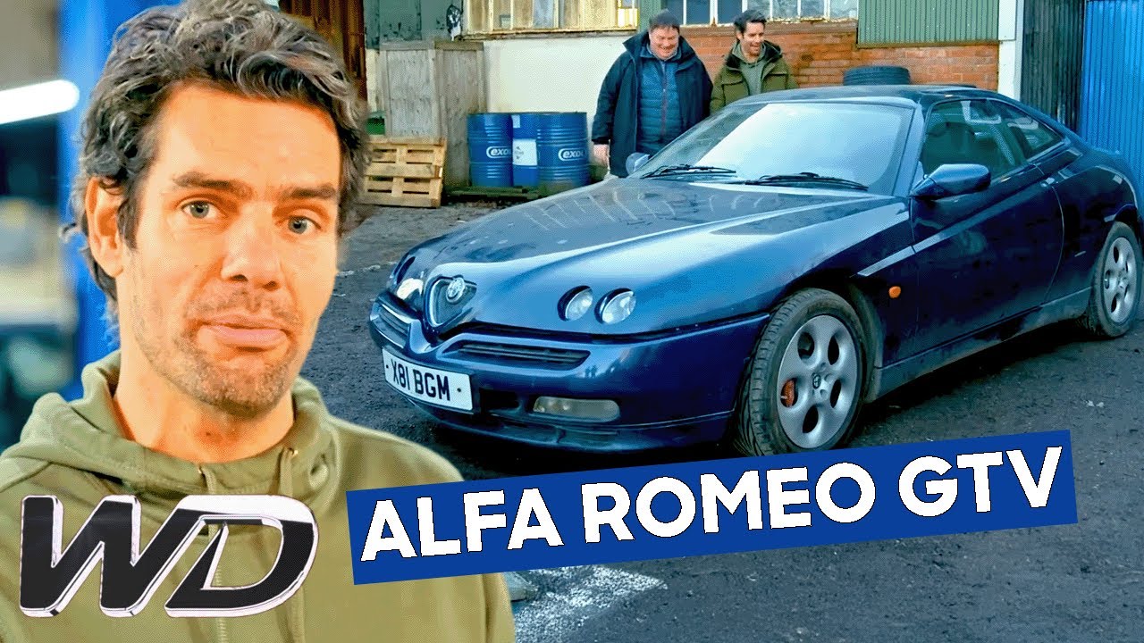 Elvis Breathes New Life Into This Abandoned Alfa Romeo GTV | Wheeler Dealers