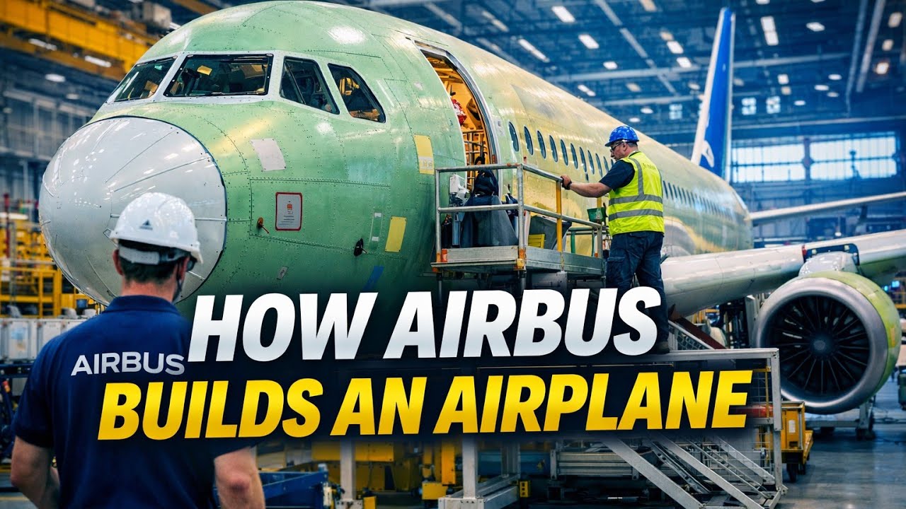 From Parts to Power: How Airbus Builds an Airplane