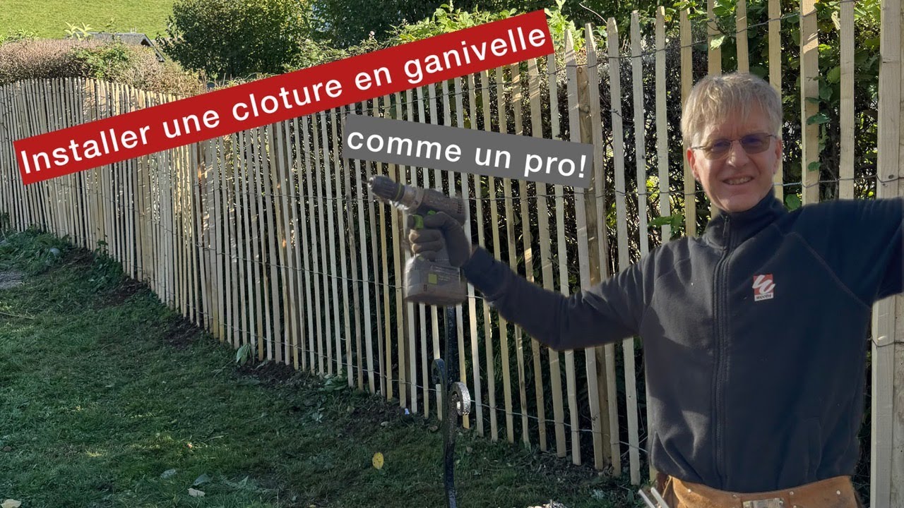 Installation d’une Clôture en Ganivelle | Pose Facile & Résultat Naturel 🌿