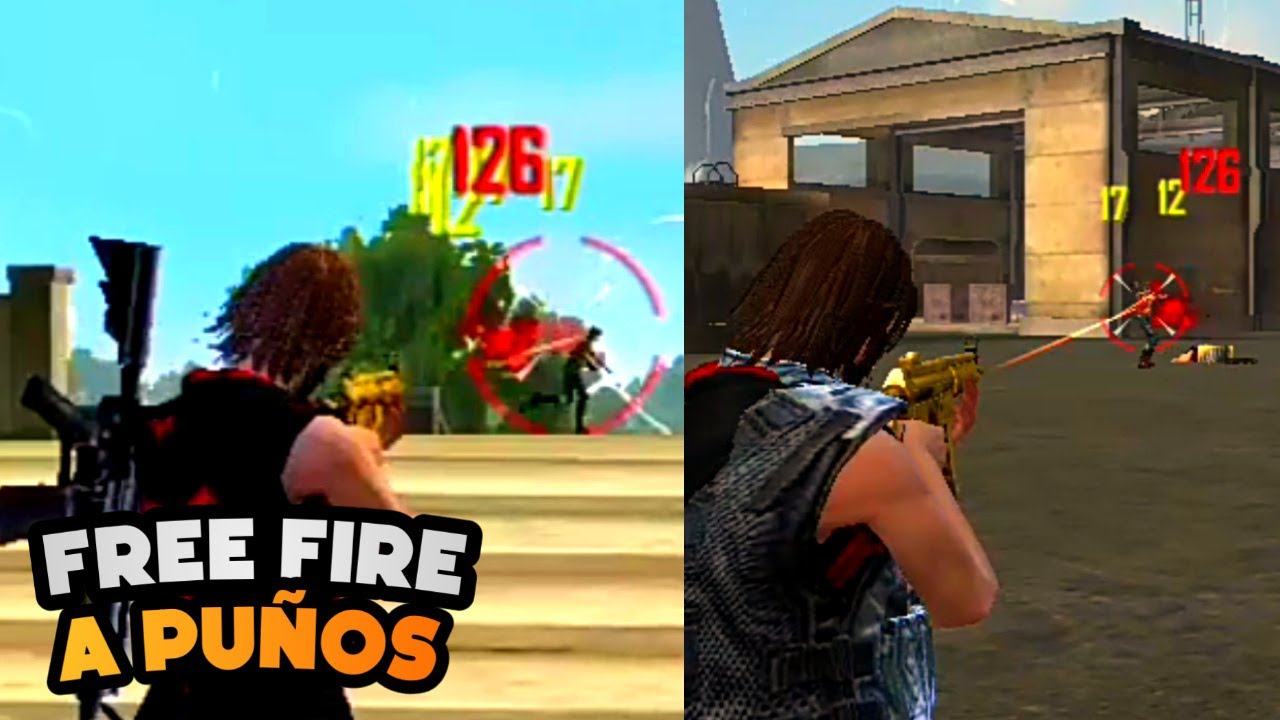 FREE FIRE A PU&Ntilde;OS// Garena Free Fire