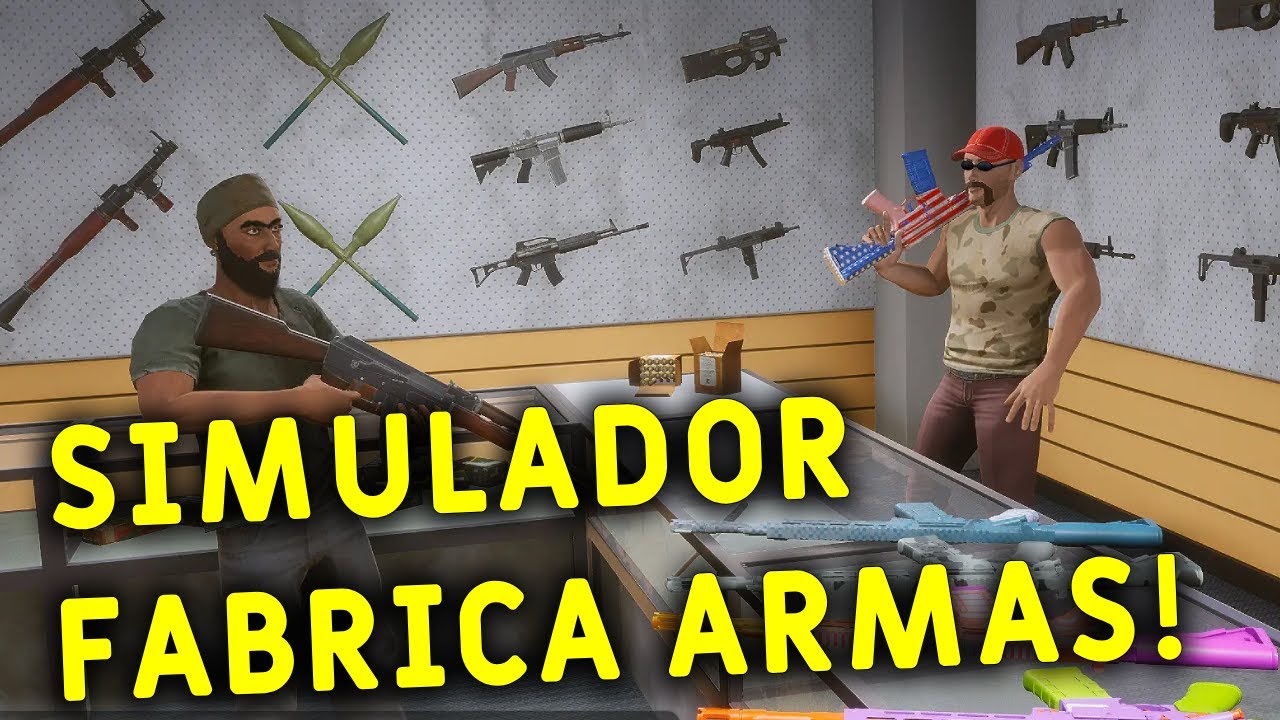 SIMULADOR DE FABRICA DE ARMAS! 🤑🔫 | Gun Factory Simulator Gameplay Espa&ntilde;ol