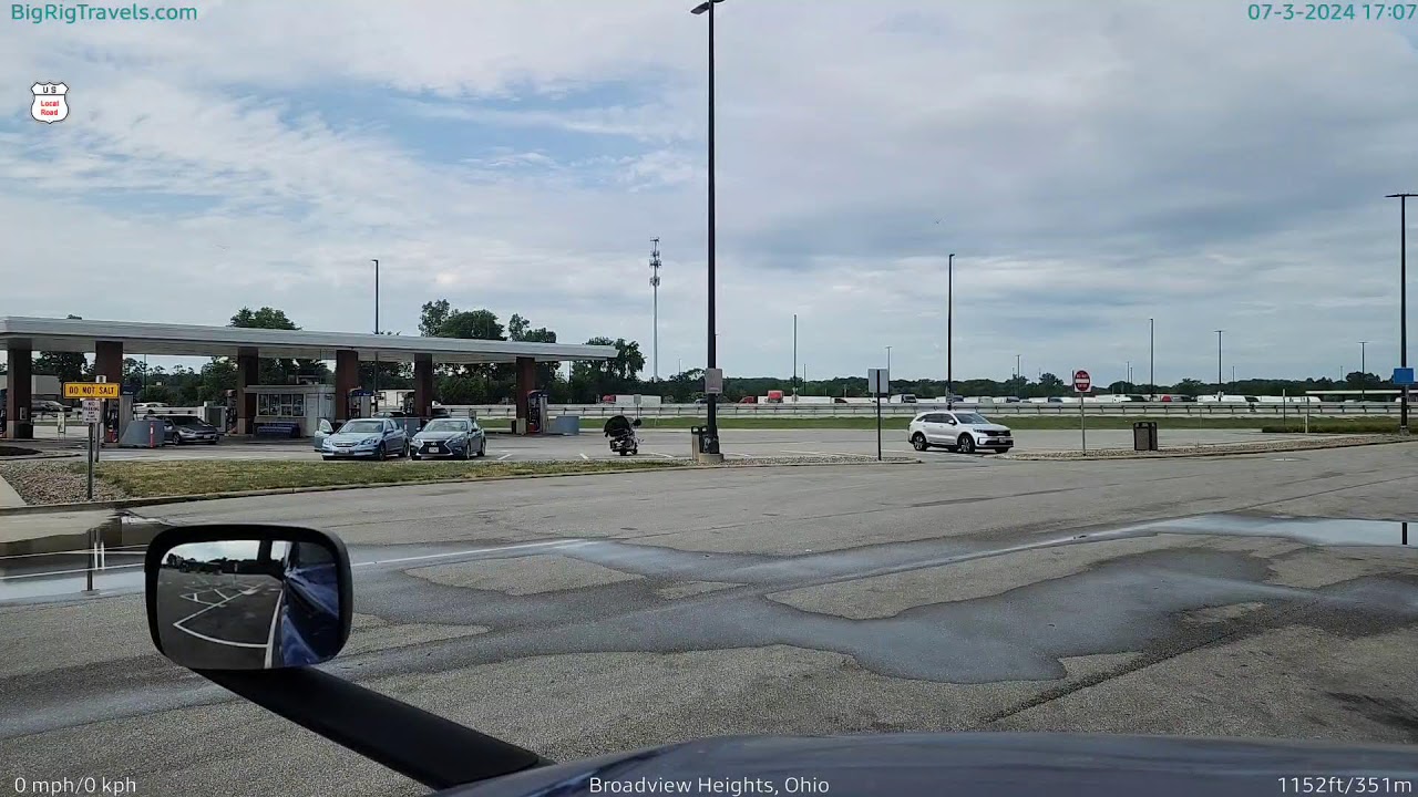 BigRigTravels LIVE: Napoleon OH-Bryan OH-Broadview Heights OH (July 3)