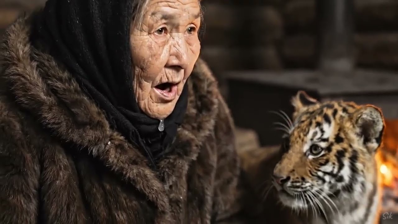 90-Year-Old Woman Defies –71°C Cold to Rescue a Tiger Cub in Yakutia