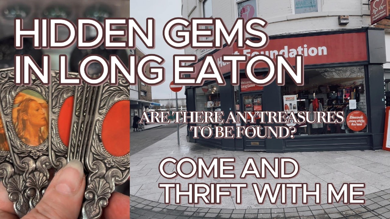 Can I find any hidden gems in Long Eaton Charity Shops - Lets Find Out #thriftwithme #charityshop