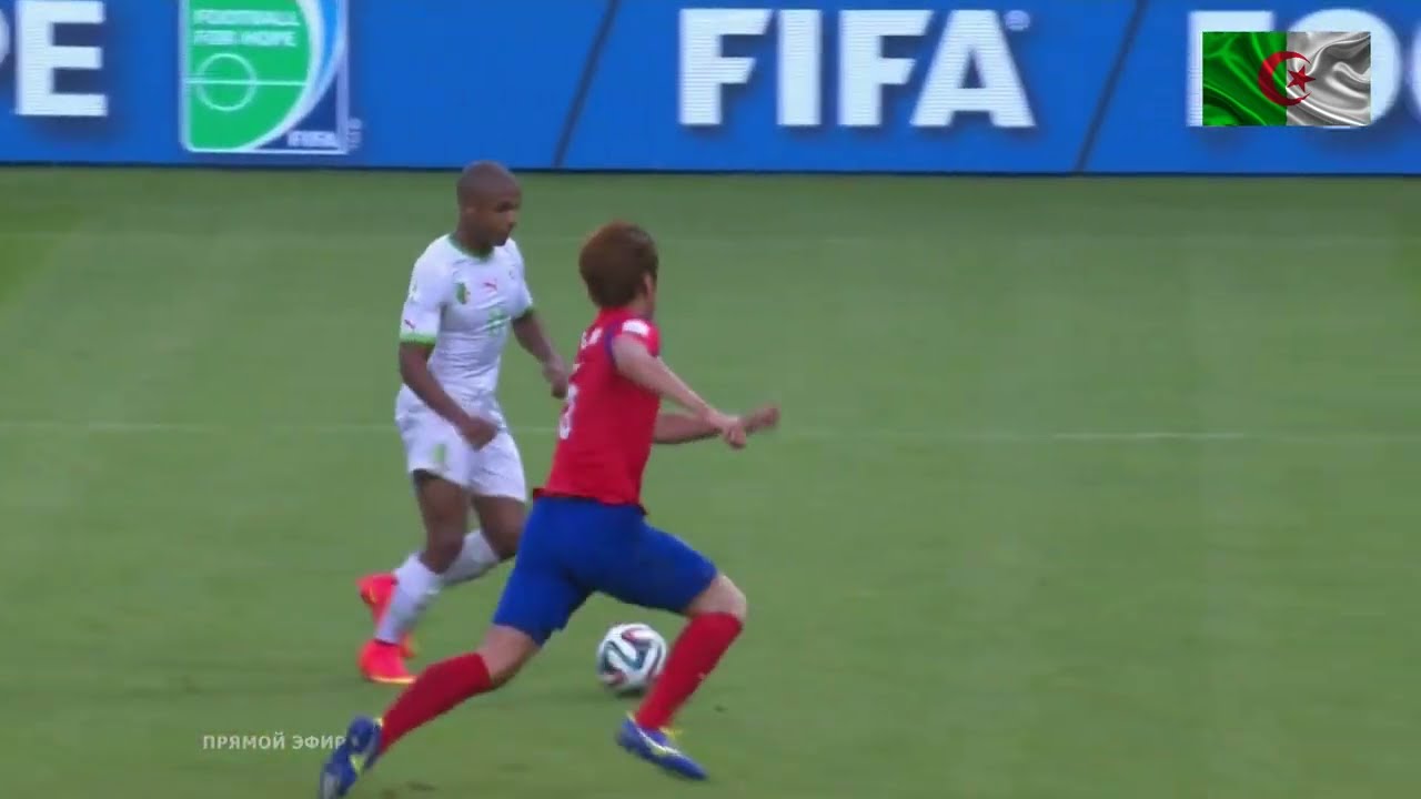 World Cup 2014  South Korea Algeria  1 4  Yacine Brahimi