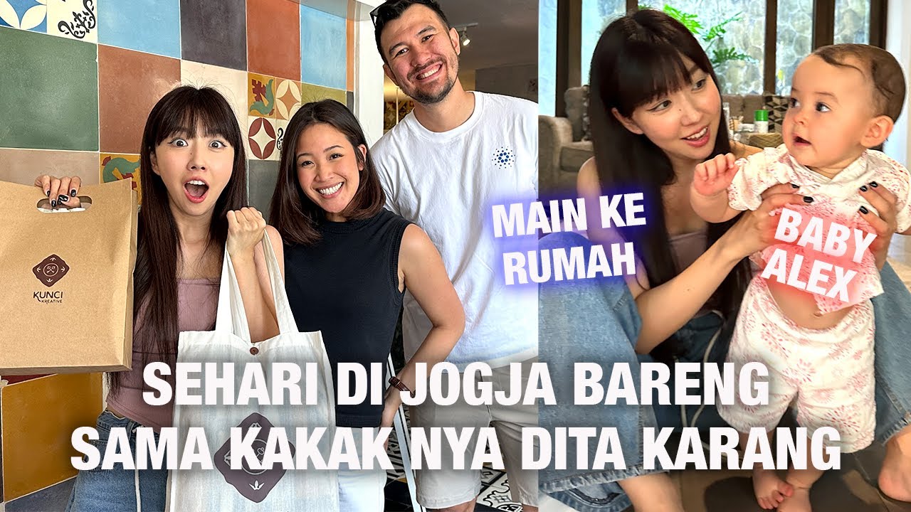 WIFE-LOG: SEHARI DI JOGJA SAMA KAKAK NYA DITA KARANG SECRET NUMBER?!