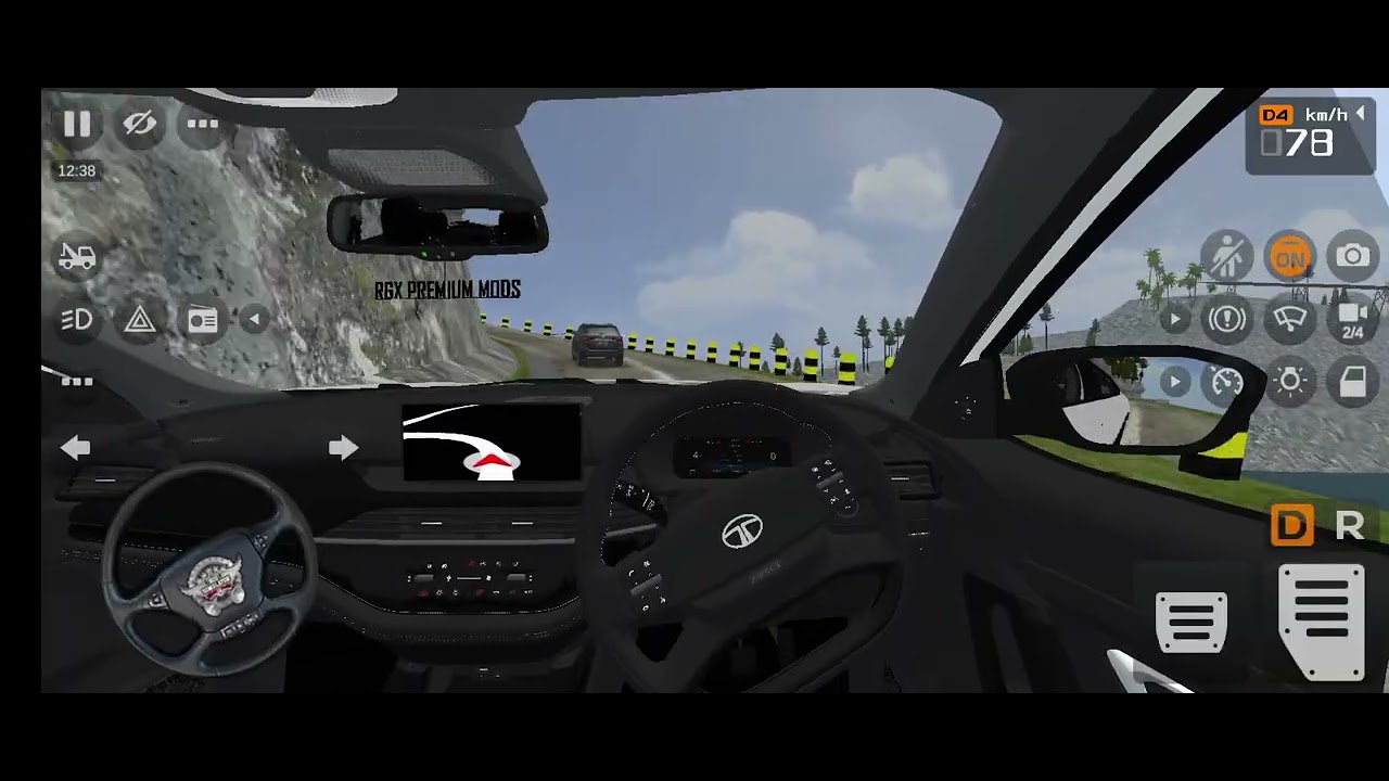 Bus simulator Indonesia driving tata harrier 2024 model 