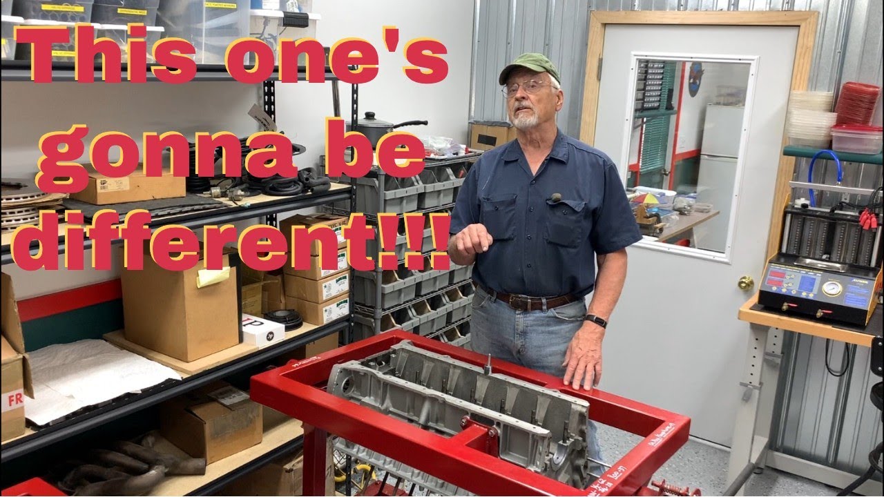 S5:Episode11-TWR Jaguar 6.1 Liter Crankshaft Installation.