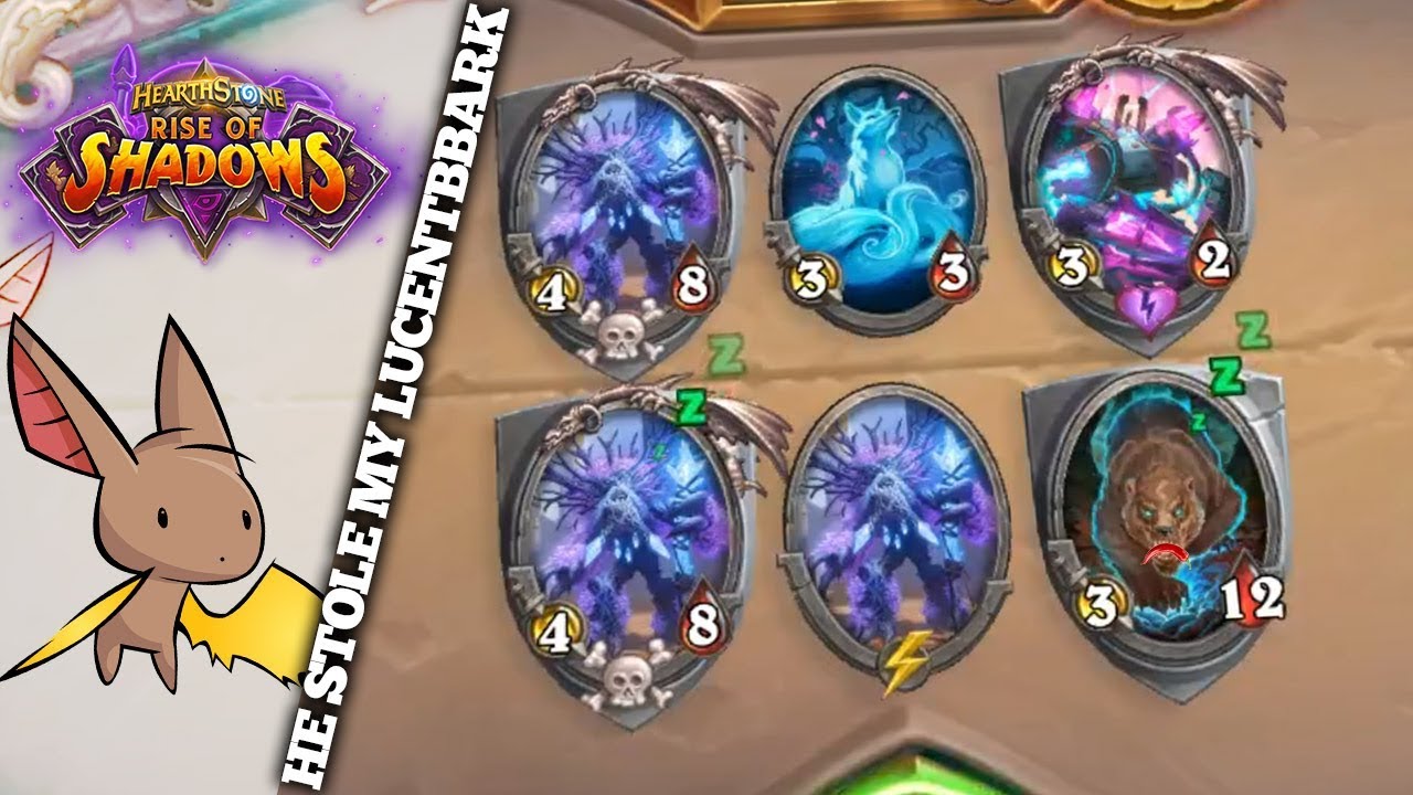 He Stole My Lucentbark! | Firebat Hearthstone | Rise of Shadows