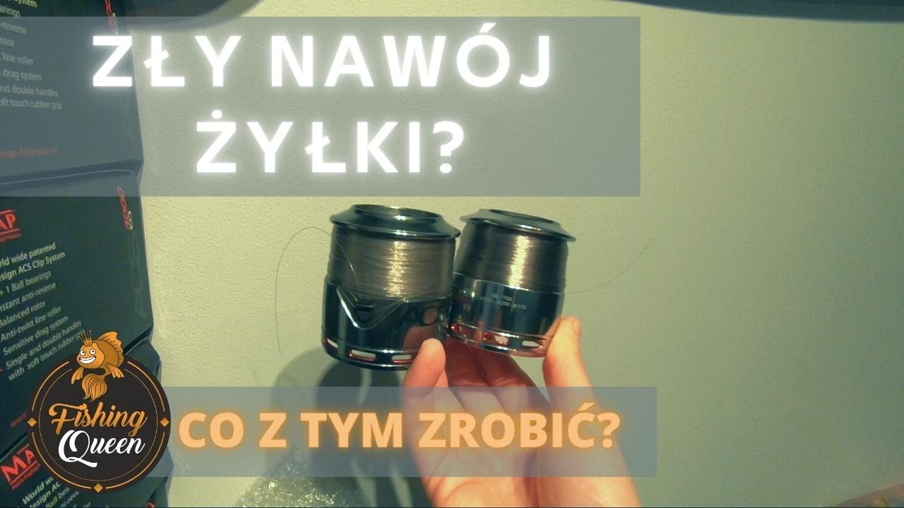 KOŁOWROTEK ŹLE NAWIJA ŻYŁKĘ? || JAK SOBIE Z TYM PORADZIĆ