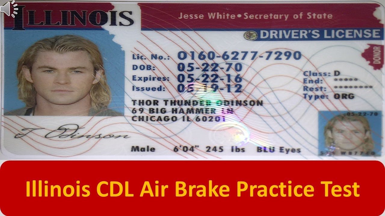 Illinois CDL Air Brake Practice Test