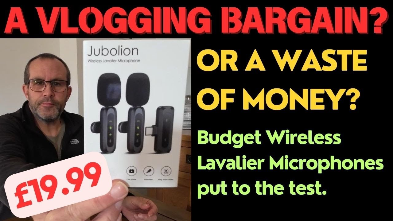Jubolion Wireless Lavalier Microphone Set - A Budget Bargain or Waste of Money? Let's find out...