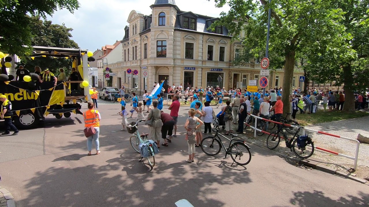 Festumzug zum 50 Stadt- und Rosenfest 2018 in Bernburg (Teil-2/4)