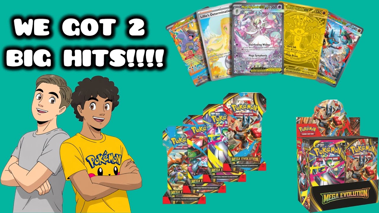 WE OPENED 4 BOOSTER BOEXS WORTH OF MEGA EVOLUTION PACKS!!!!!! POKEMON PACK OPENING!!!