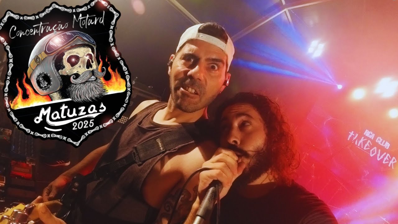 Roubaram-me a camera no palco dos Matuzas 2025! - Video da Concentração