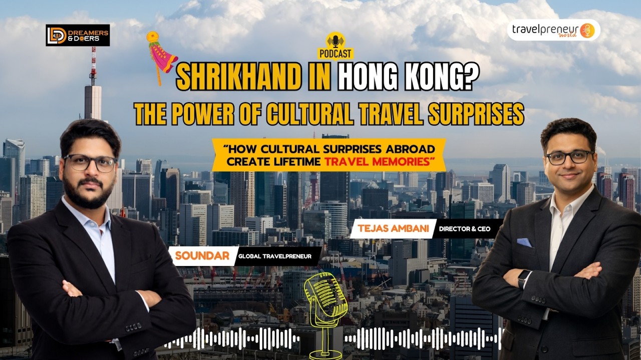 Shrikhand in Hong Kong?! | Soundar in Conversation with Tejas Ambani on Cultural Travel Magic