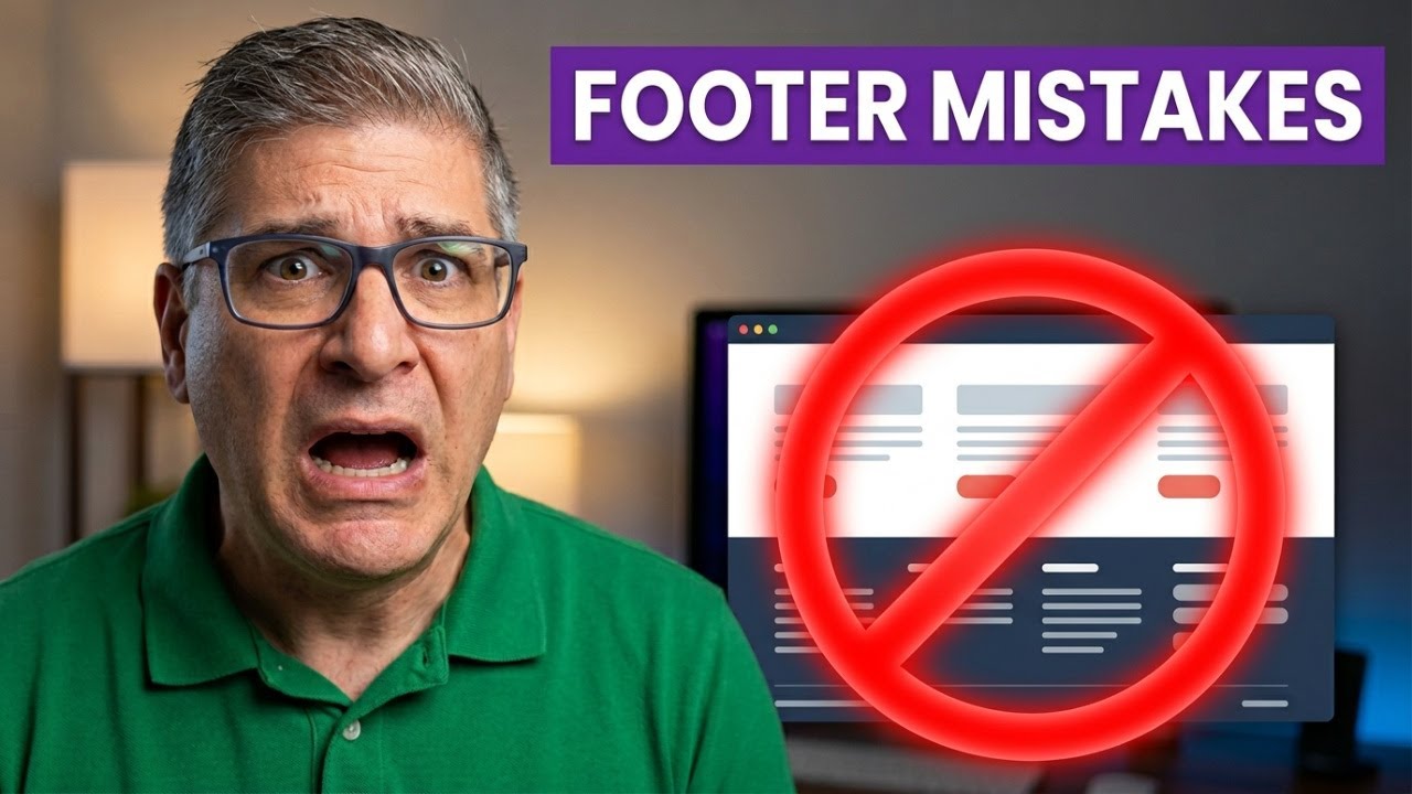 Website Footers for Online Teachers & Coaches