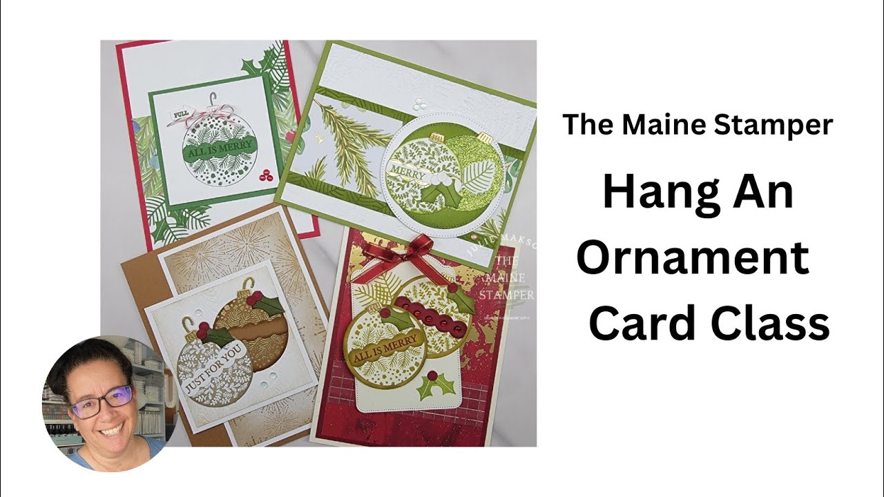 Hang An Ornament Card Class