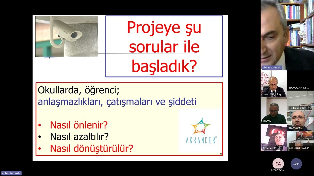 2023 Aralık Ayı Online Seminerler- Akran Arabuluculuğu Prof  Dr  Abbas T&Uuml;RN&Uuml;KL&Uuml;