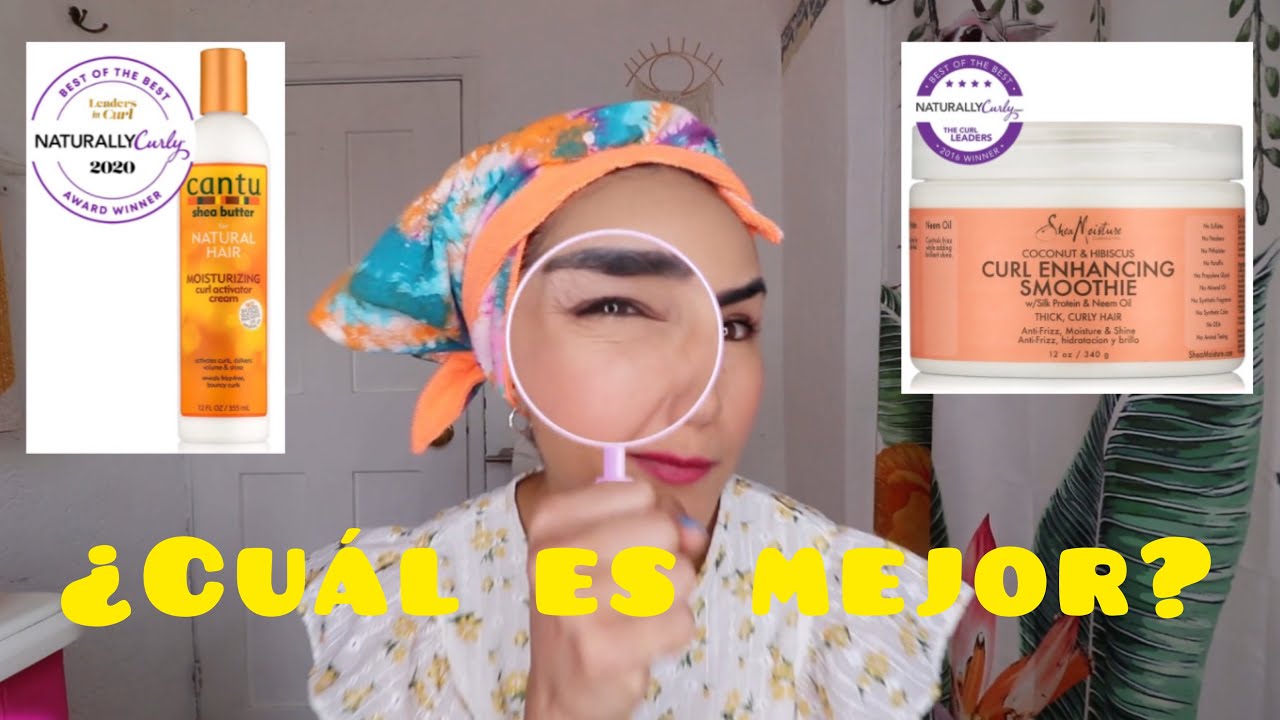 ACTIVADOR DE RIZOS CANTÚ vs SHEAMOISTURE SMOOTHIE POTENCIADOR DE RIZOS ¿CUÁL ES MEJOR? 🤯