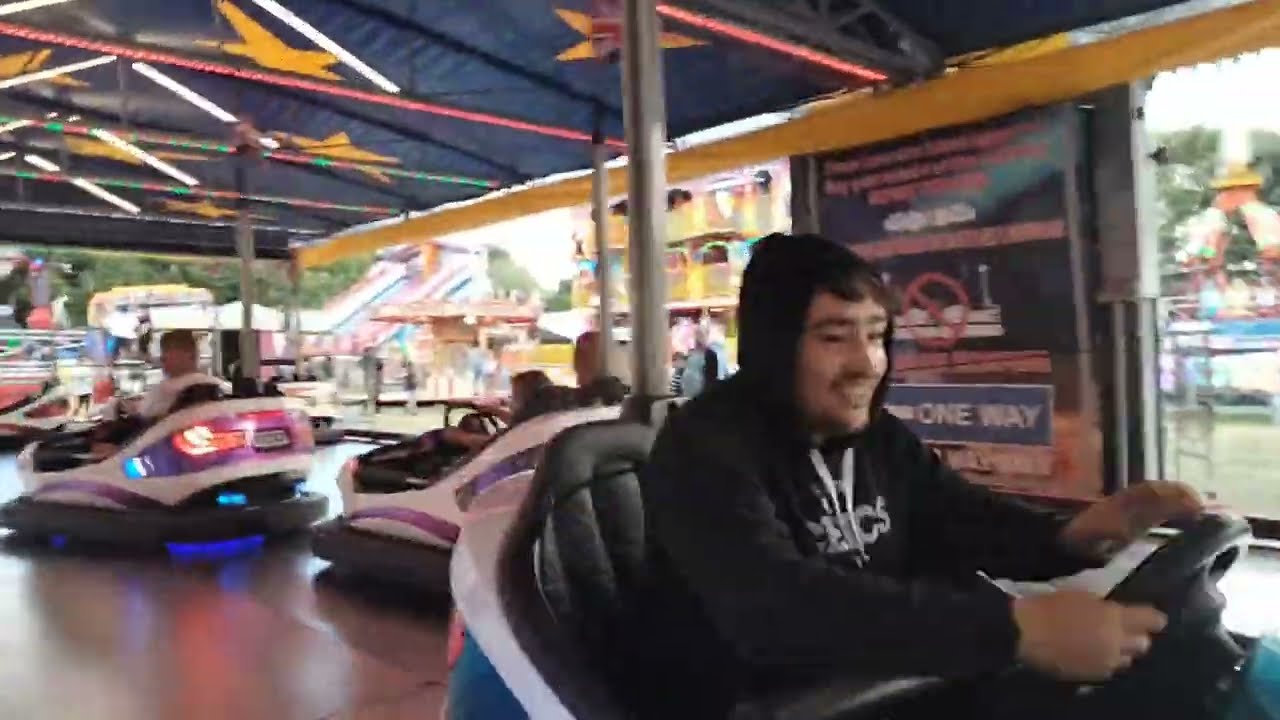 Dodgems onride. John Scarrott Snr. Scarrotts fun fair