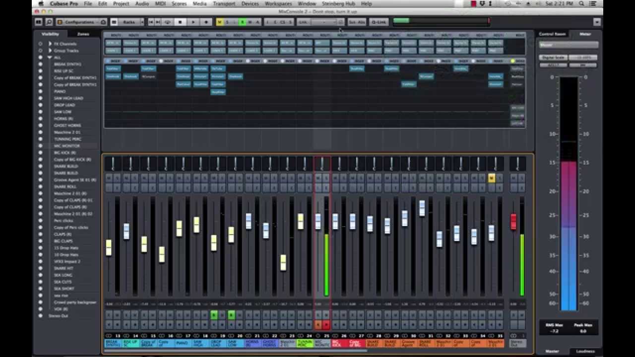 Cubase 8 Tuning Percussion Drums kicks