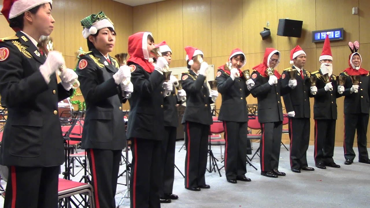 【ハンドベル】きよしこの夜（Silent night）　 陸上自衛隊中央音楽隊 教育科学生【クリスマスソング】