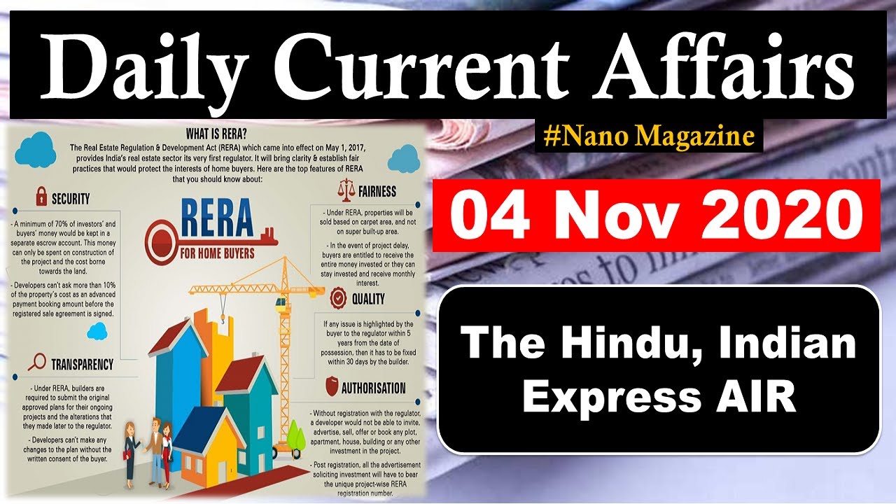 Daily Current Affairs 4 November 2020 | The Hindu | PIB News by Veer | #UPSC Prelims 2021, UPSC EPFO
