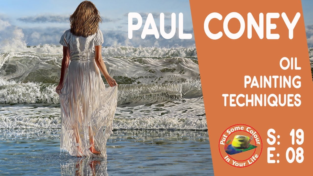 Oil painting techniques and tutorial with Paul Coney | Colour In Your Life