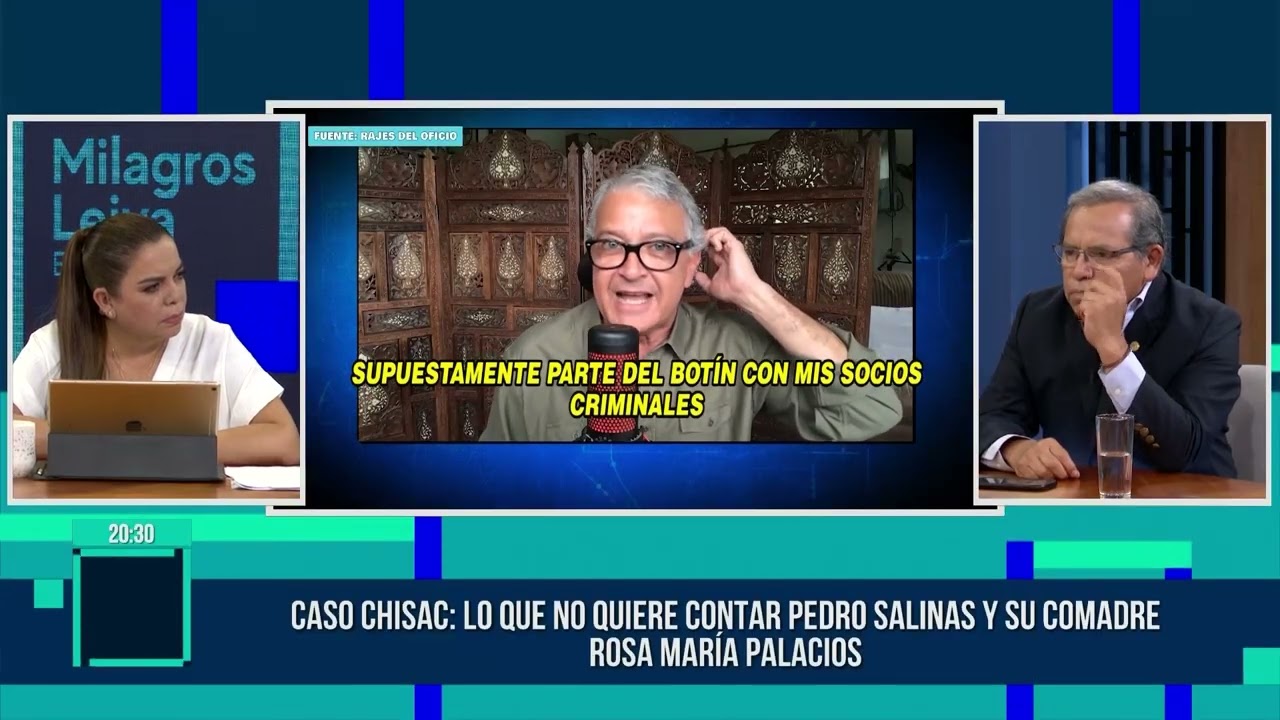 Milagros Leiva Entrevista - ABR 09 - 2/3 - CASO CHISAC: LO QUE NO QUIERE CONTAR PEDRO SALINAS