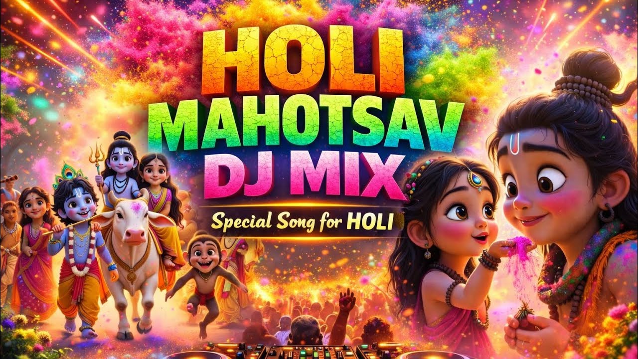 Devon Ki Holi | Holi Mahotsav DJ Mix| Special Song for Holi 2026 | Nonstop Holi Party | #viral #holi