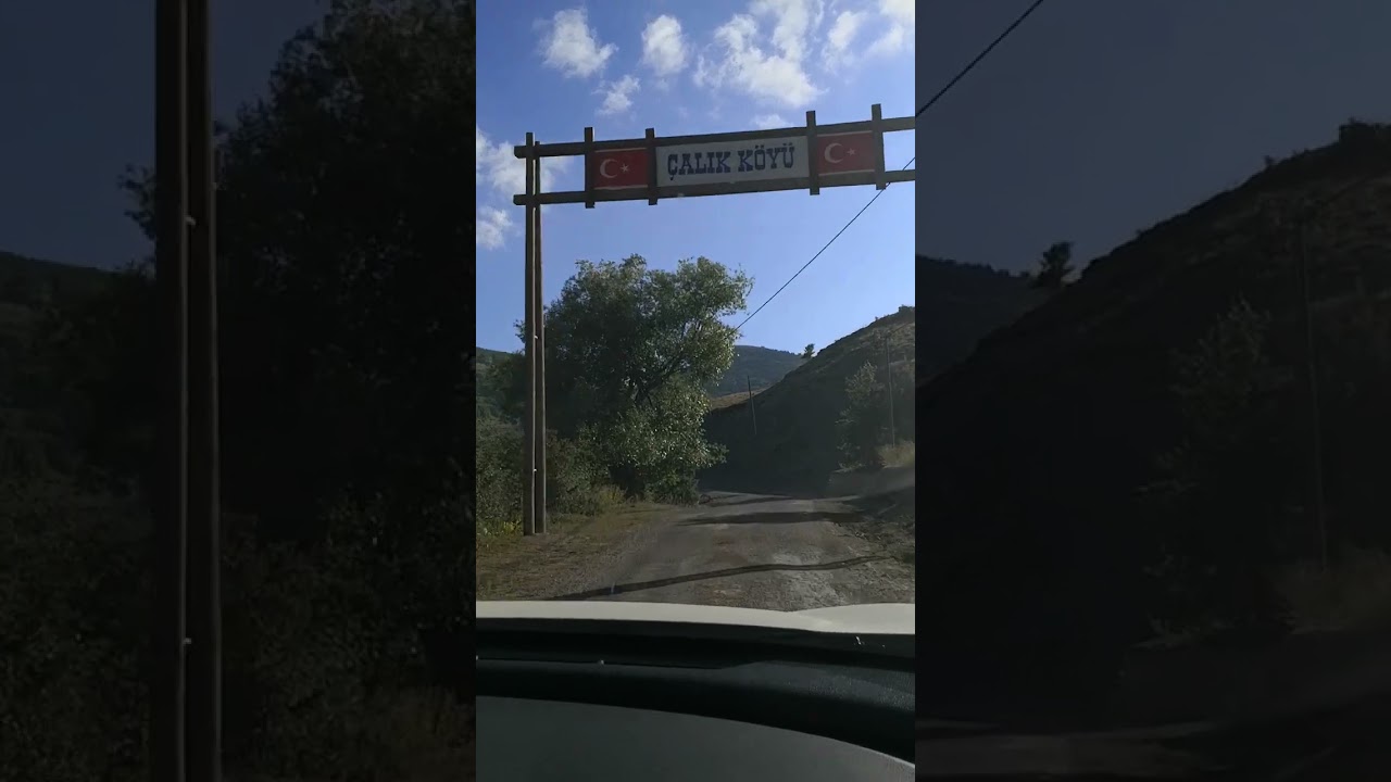 Gümüşhane Çalık köyü