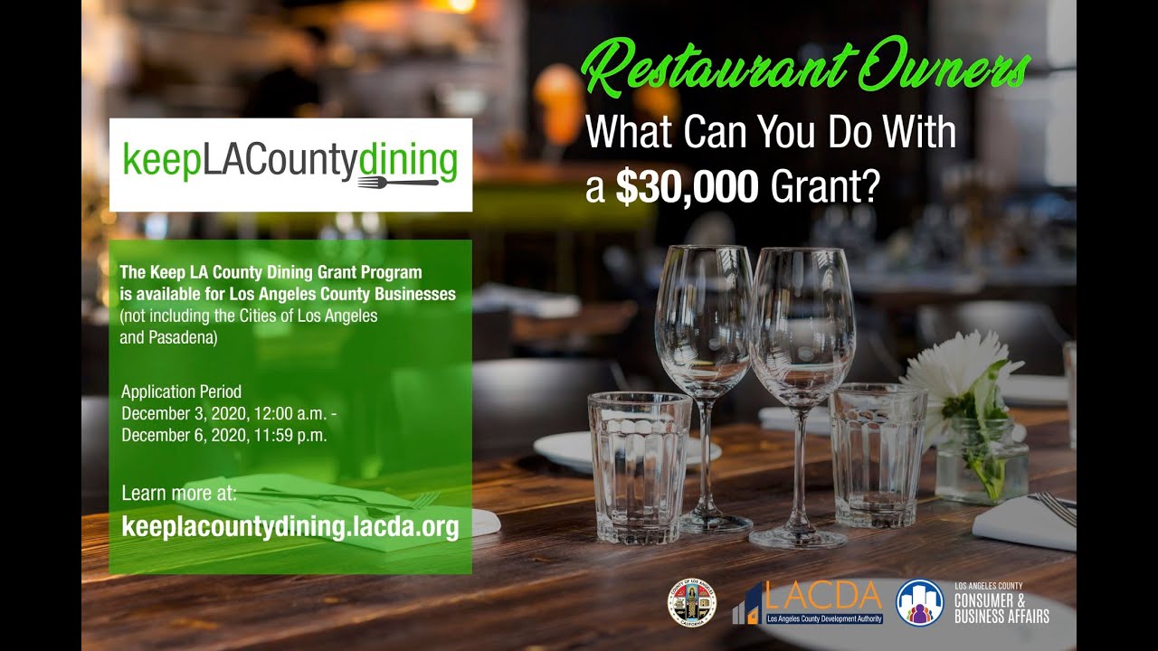 Restaurant Grants