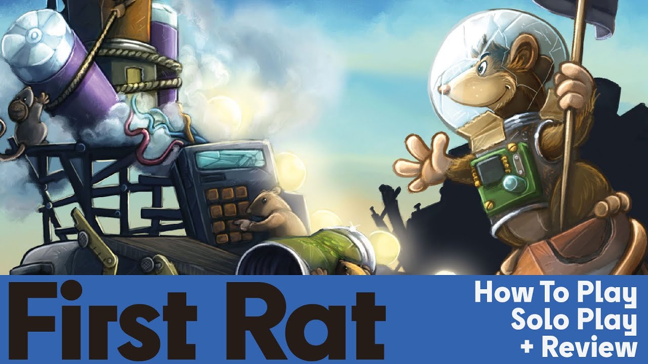 First Rat - How to Play, Solo Playthrough & Review