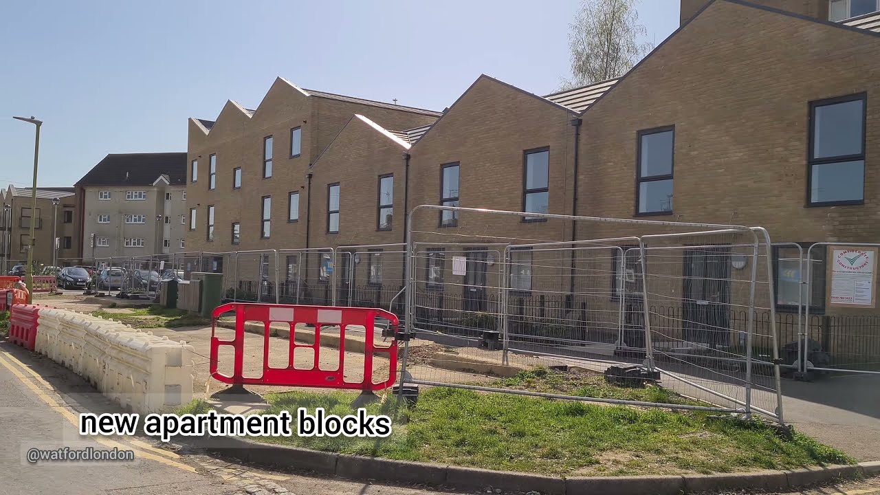 New Meriden Housing Estate Homes Construction Garston Watford