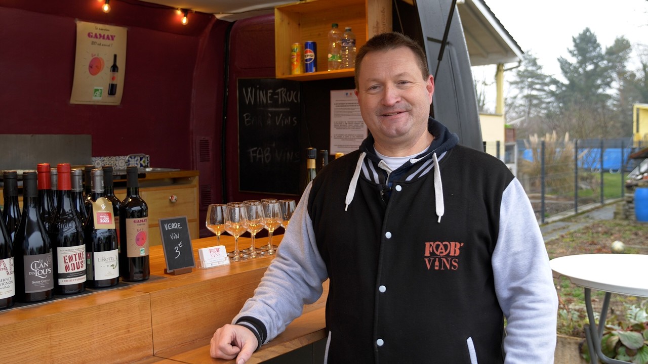 Le nouveau wine truck de Fabien Garnier à Wittisheim
