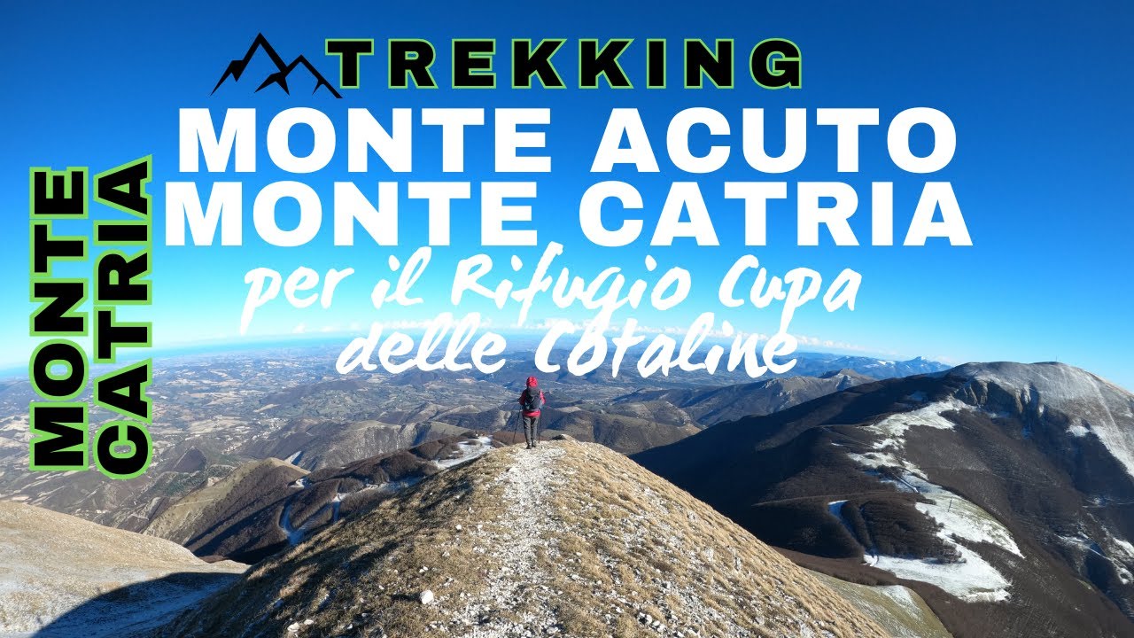 168ª escursione | Monte Catria |Anello Monte Acuto e Monte Catria per il Rifugio Cupa delle Cotaline