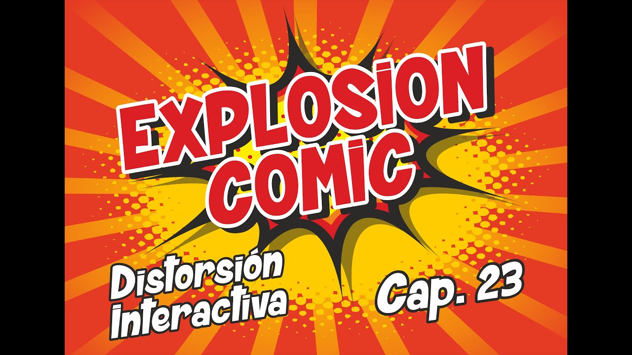 COREL DRAW X7 - BASICO │CAP. 23 - Distorsión Interactiva - Explosión Comic