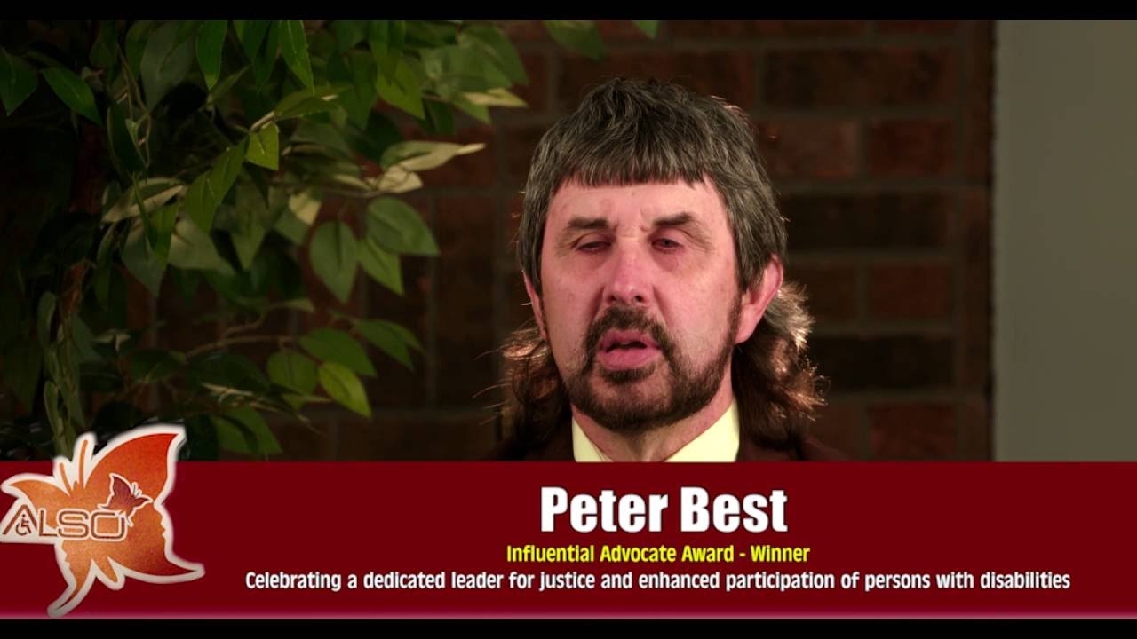 ALSO Accessibility Awards: Peter Best - Influential Advocate Award
