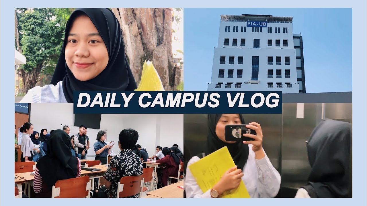 KESEHARIANKU KULIAH DI FIA UB | Daily Campus Vlog (Universitas Brawijaya) | Risky Adiliya