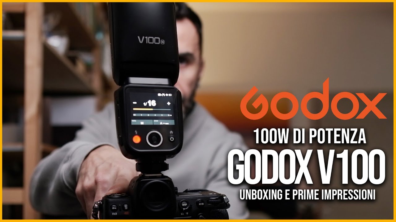 Godox V100 Unboxing Italiano