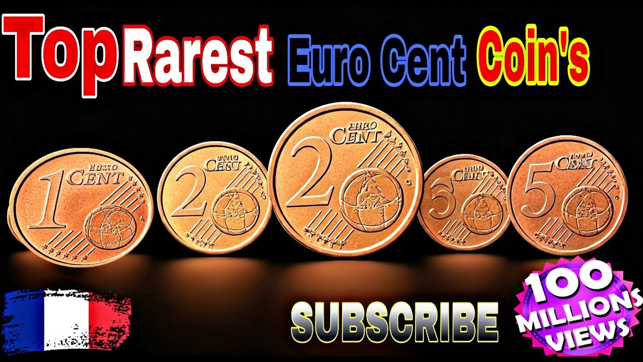 Top 5 Rarest Euro Cent Coin's.|Rare 1 2 and 5 Euro Cent 2002.|Most Valuable Euro Cent Coins.