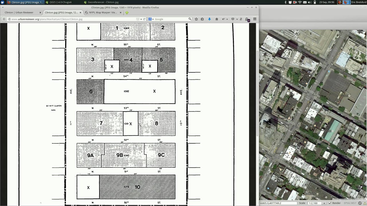 QGIS: Georectifying