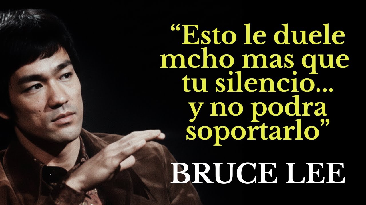 Olvida el Contacto Cero: Esto Duele Más Incluso Que Tu Silencio - Bruce Lee