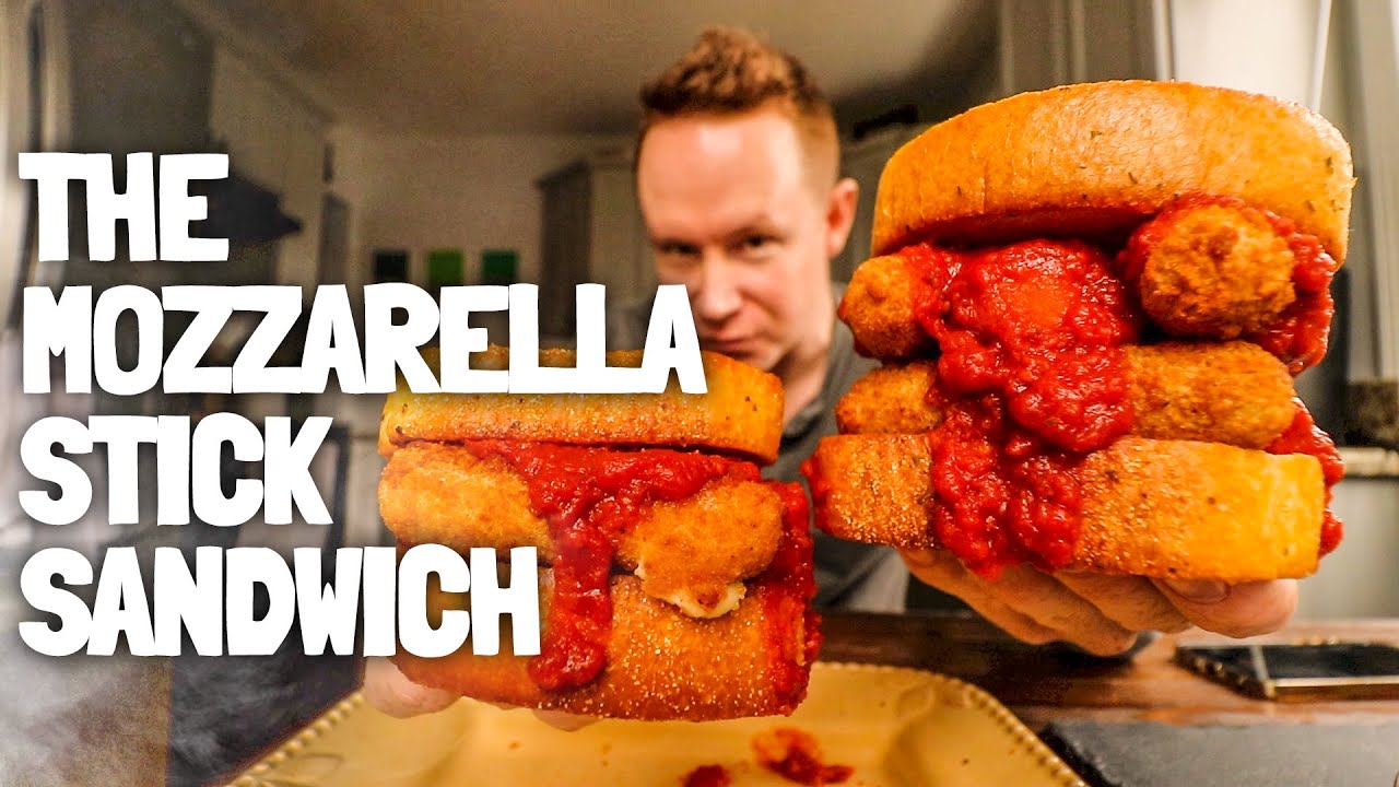 I made The Mozzarella Stick Sandwich from the University of Georgia.